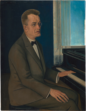Lot 8102, Auction  119, Heitmüller, August, Porträt eines Mannes am Klavier