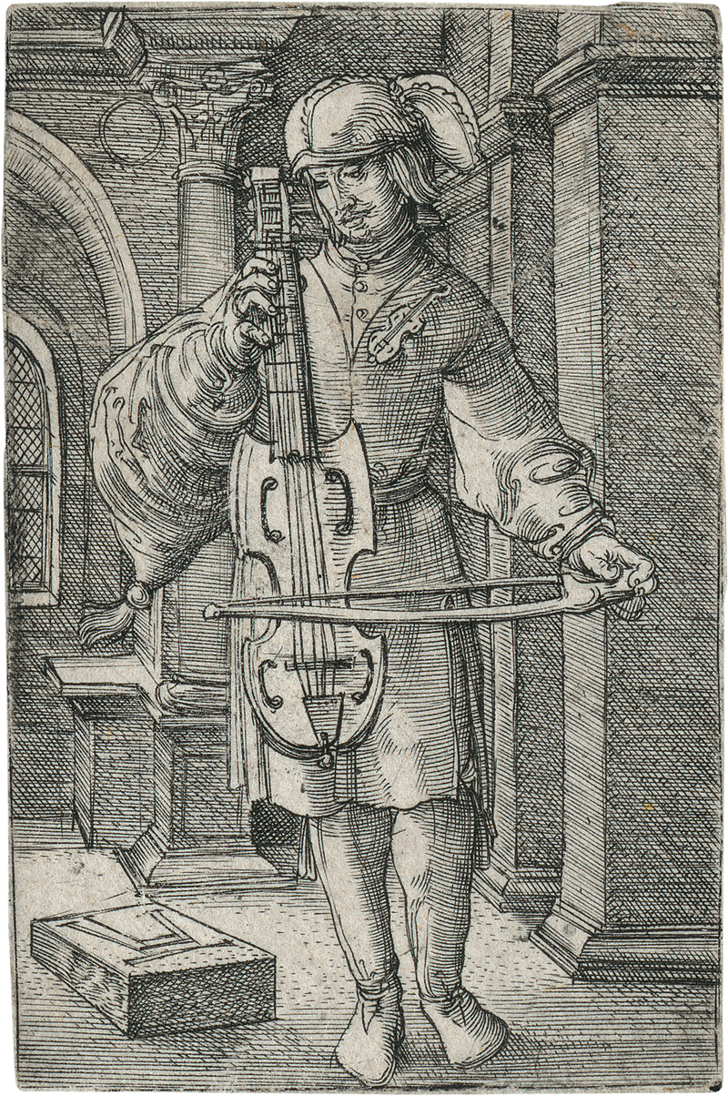 Lot 5061, Auction  119, Altdorfer, Albrecht, Der Violinen-Spieler