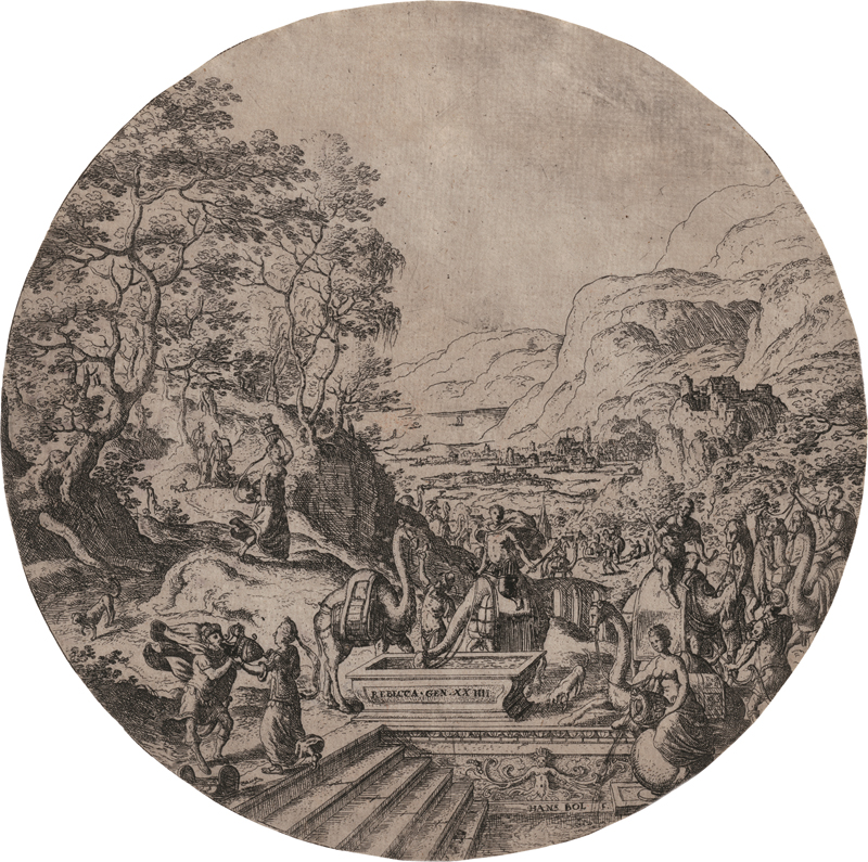 Lot 5080, Auction  119, Bol, Hans, Eleazar und Rebekka am Brunnen