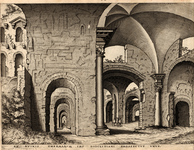 Lot 5097, Auction  119, Doetecum, Johannes und Lucas, Zwölf Ansichten bedeutender Römischer Ruinen