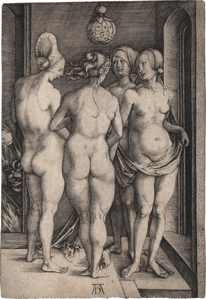 Lot 5111, Auction  119, Dürer, Albrecht, Die vier Hexen