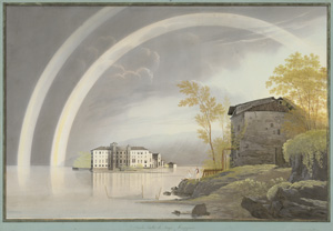 Lot 76, Auction  120, Bleuler, Johann Ludwig, Isola Bella di Lago Maggiore. Gouachierte Lithographie