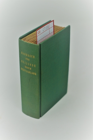 Lot 168, Auction  120, Baedeker, Karl - Hrsg., Handbuch für Reisende durch Deutschland und den österreichischen Kaiserstaat. 