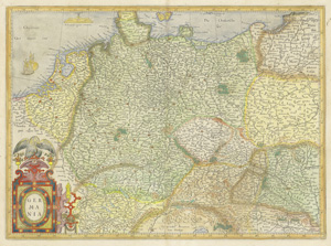 Lot 220, Auction  120, Mercator, Gerhard, Germania. Spätere kolorierte Kupferstichkarte 