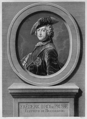 Lot 296, Auction  120, Wille, Johann Georg und Friedrich II., der Große, König von Preußen, Fréderic II.