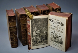 Lot 433, Auction  120, Buffon, Georges Louis Le Clerc de, Naturgeschichte der Vögel. Mit 567 Kupfertafeln
