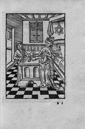 Los 1011 - Inkunabel-Sammelband - 8 seltene Inkunabeldrucke, darunter die mit Holzschnitten reich illustrierte "Historia septem sapientium Romae".  - 3 - thumb