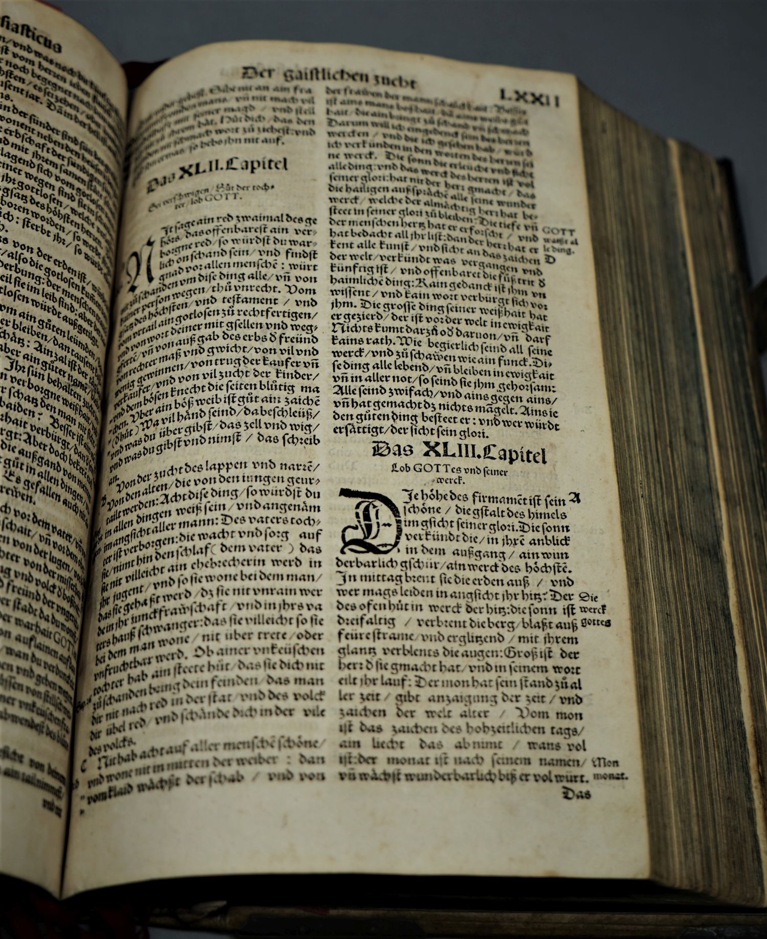 Los 1027 - Bibel, Alt und new Testament - nach dem Text in der hailigen Kirchen gebraucht, durch Doctor Johann Ecken - 4 - thumb