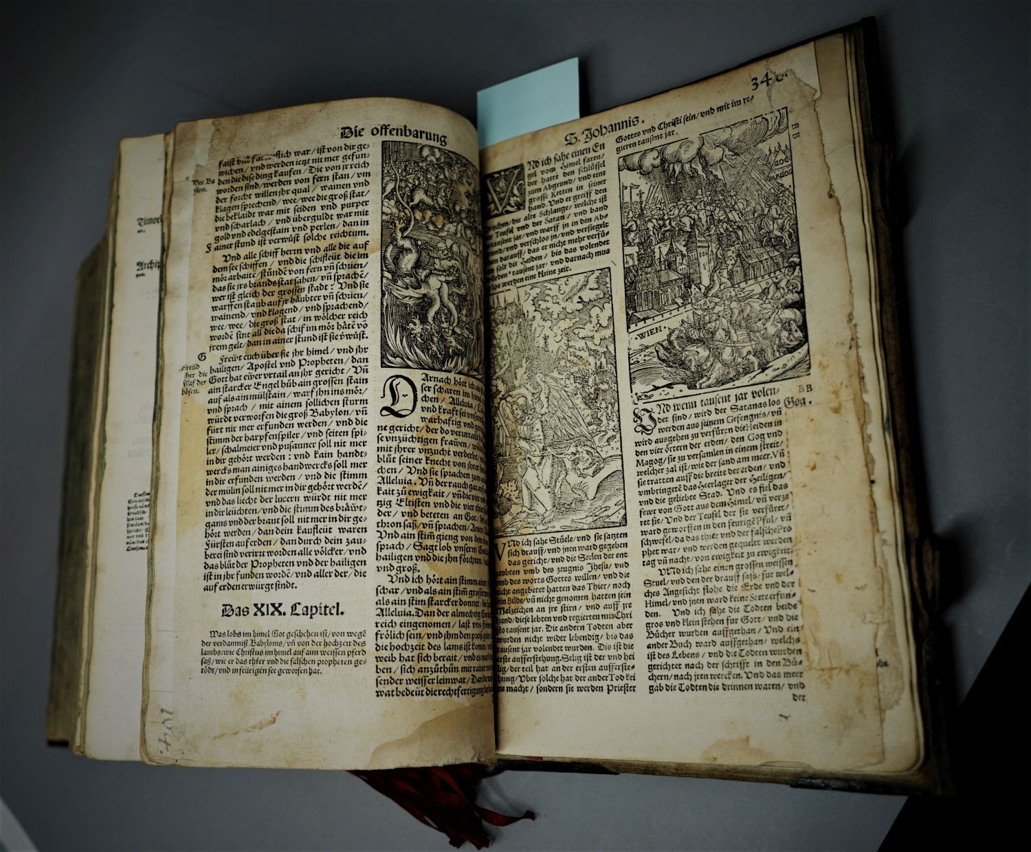 Los 1027 - Bibel, Alt und new Testament - nach dem Text in der hailigen Kirchen gebraucht, durch Doctor Johann Ecken - 7 - thumb
