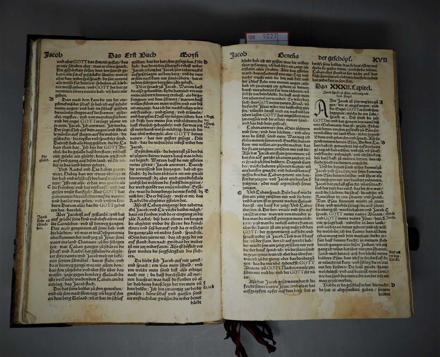 Los 1027 - Bibel, Alt und new Testament - nach dem Text in der hailigen Kirchen gebraucht, durch Doctor Johann Ecken - 10 - thumb