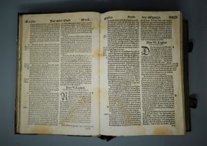 Los 1027 - Bibel, Alt und new Testament - nach dem Text in der hailigen Kirchen gebraucht, durch Doctor Johann Ecken - 16 - thumb