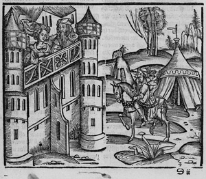 Los 1049 - Ein schöne warhaftige Hystory - von Keiser Karolus sun genant Loher oder Lotarius. Straßburg 1514 - 1 - thumb