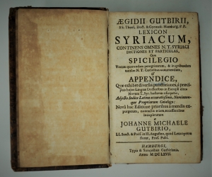 Lot 1133, Auction  120, Biblia syriaca, Novum Testamentum Syriace.