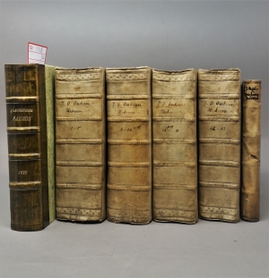 Lot 1183, Auction  120, Nederlandse theologische boeken, Konvolut verschiedener theologischer Werke in niederländischer Sprache
