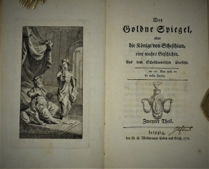Lot 2119, Auction  120, Wieland, Christoph Martin, Der goldne Spiegel 