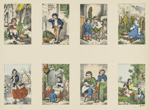 Lot 2186, Auction  120, Josef Scholz-Verlag, Sammlung von 75 zumeist kolorierten lithographischen Einblattdrucken