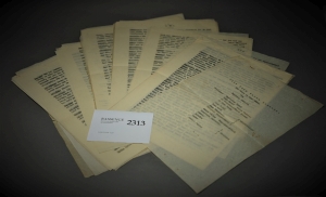 Lot 2313, Auction  120, Drewitz, Ingeborg, 2 Typoskripte
