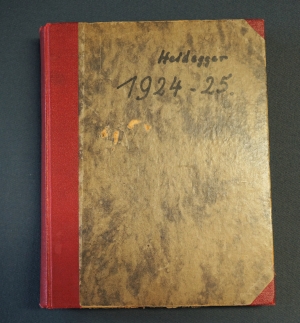 Lot 2400, Auction  120, Heidegger, Martin, Vorlesungsmitschrift