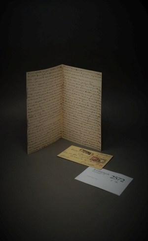 Lot 2572, Auction  120, Wagner, Cosima, Brief 1868 an ihre Halbschwester