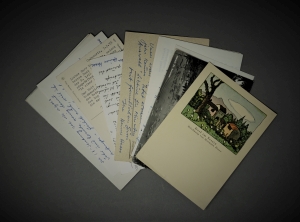 Lot 3470, Auction  120, Hesse, Heiner, Konvolut von 9 eigenhändigen Briefen undPostkarten