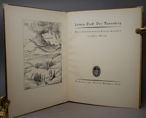 Lot 3644, Auction  120, Tieck, Ludwig und Meseck, Felix, Der Runenberg. Illustrationen von Felix Meseck