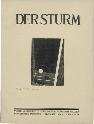 Lot 3789, Auction  120, Sturm, Der, Vierteljahresschrift, 1., 2. und 4 Heft