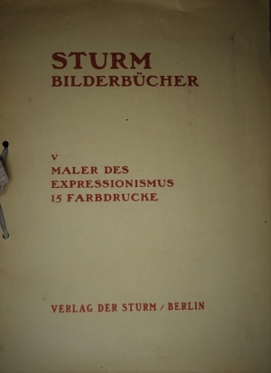 Lot 3795, Auction  120, Sturm-Bilderbücher, Band V - Maler des Expressionismus 15 Farbdrucke