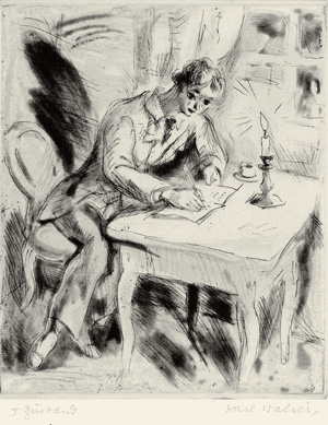 Lot 3835, Auction  120, Hofmannsthal, Hugo von und Walser, Karl - Illustr., Lucidor, Berlin 1919