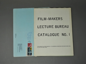 Lot 3910, Auction  120, Film-Makers Lecture Bureau, Catalogue No. I