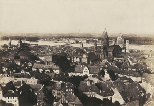 Lot 4047, Auction  120, Marville, Charles, View of Mainz from St. Stephan 