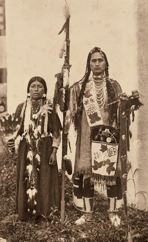 Lot 4051, Auction  120, North American Indians, Portraits of members of the Nez Percé tribe and the Colville tribe