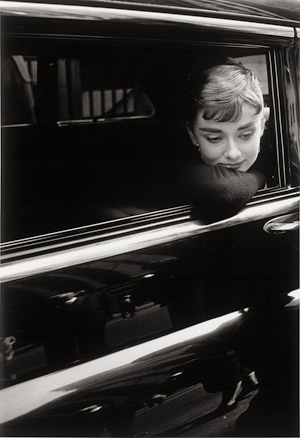 Lot 4321, Auction  120, Stock, Dennis, Audrey Hepburn during the filming of 'Sabrina', directed by Billy Wilder