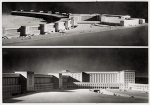 Lot 4325, Auction  120, Tempelhof Airport Berlin 1937, Architectural model for Tempelhof Airport, Berlin