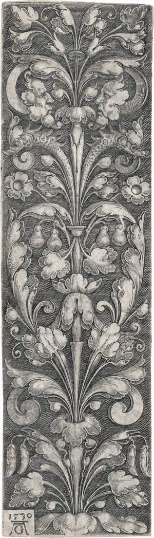Lot 5006, Auction  120, Aldegrever, Heinrich, Zwei Ornamente mit Laubwerk