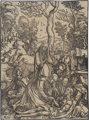 Lot 5071, Auction  120, Dürer, Albrecht, Die Beweinung Christi