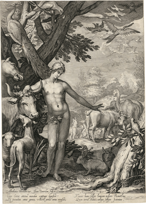 Lot 5238, Auction  120, Saenredam, Jan, Die Geschichte von Adam und Eva