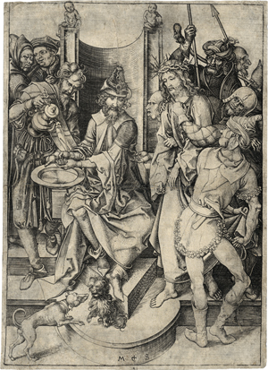 Lot 5251, Auction  120, Schongauer, Martin, Christus vor Pilatus