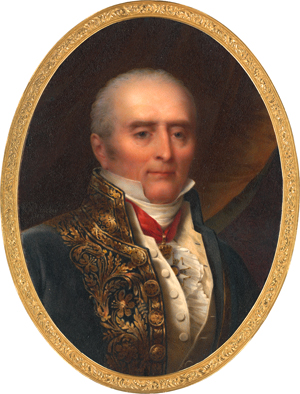 Los 6049 - Isabey, Jean-Baptiste - Miniatur Portrait des Finanzministers Comte Roy in goldbestickter grüner Jacke - 0 - thumb