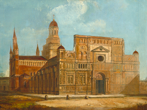 Los 6133 - Italienisch - um 1840. Der Dom von Pavia - 0 - thumb