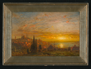 Los 6151 - Koerner, Ernst Carl Eugen - Sonnenuntergang über Istanbul am Goldenen Horn - 1 - thumb