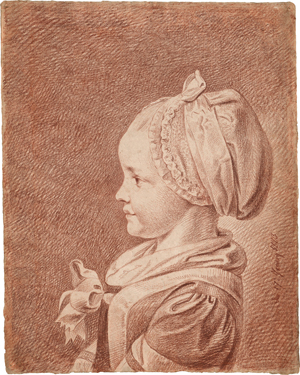 Los 6685 - Chodowiecki, Daniel Nikolaus - Bildnis einer Tochter des Künstlers, wohl Juliane Henriette Chodowiecka - 0 - thumb