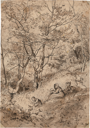 Lot 6792, Auction  120, Venus, Franz Albert, Frühling im Waldesgrund