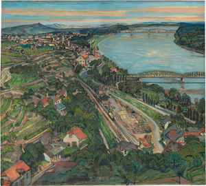 Lot 6856, Auction  120, Sturm-Skrla, Eugen, Blick auf Krems an der Donau