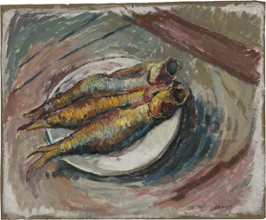 Lot 7049, Auction  120, Jacobi, Annot (Anna-Ottilie), Stilleben mit Fischen