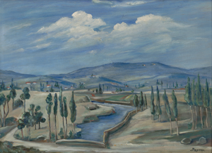Lot 8101, Auction  120, Degner, Arthur, Italienische Landschaft