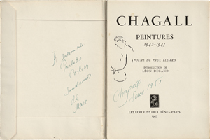 Lot 8144, Auction  120, Chagall, Marc, Peintures 1942-1945