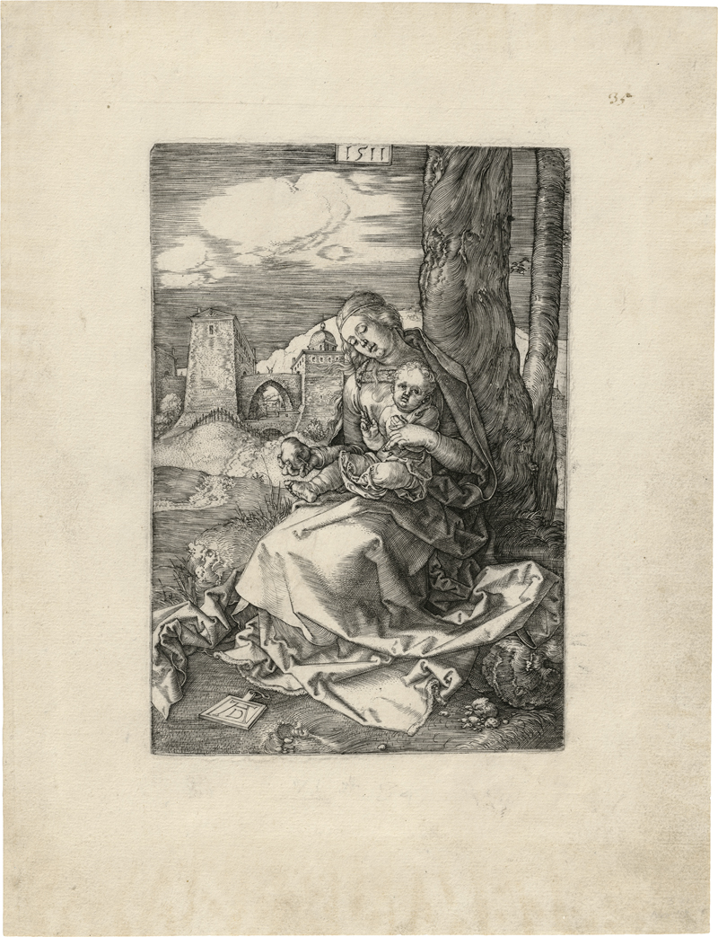 Lot 5090, Auction  120, Dürer, Albrecht, Die Jungfrau mit der Birne