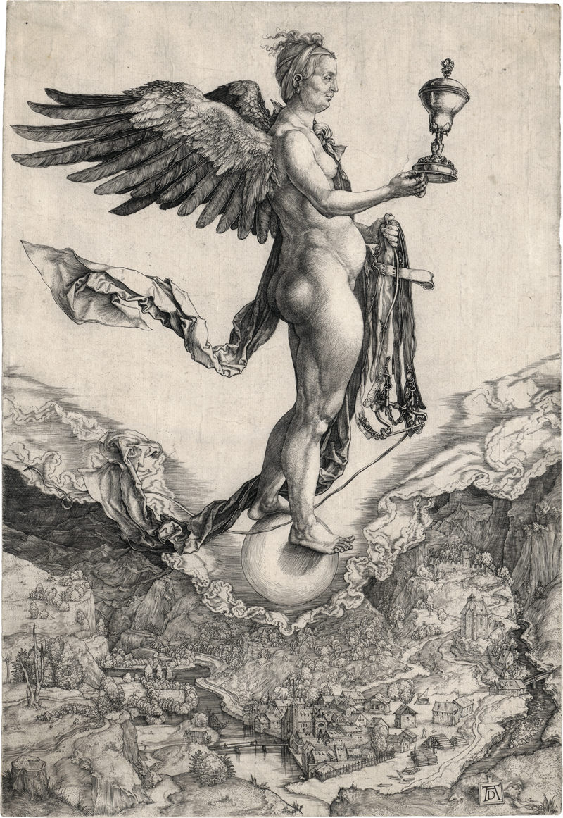 Lot 5094, Auction  120, Dürer, Albrecht, Die Nemesis oder Das große Glück