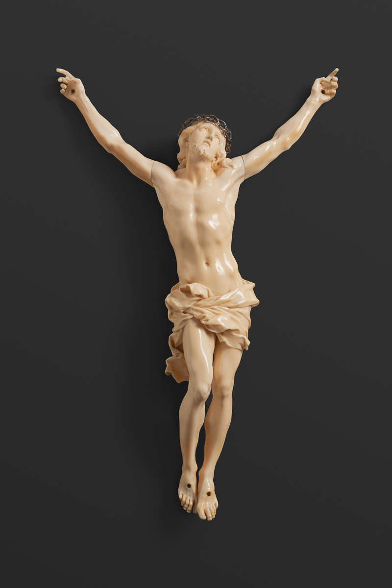 Lot 6020, Auction  120, Florentinisch, 1680er Jahre. Der gekreuzigte Christus im Originaletui von Papst Innozenz XI.