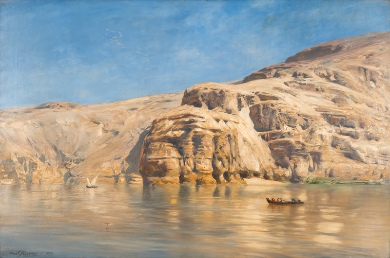 Lot 6159, Auction  120, Koerner, Ernst Carl Eugen, Gebel-Issera am Nil in Oberägypten